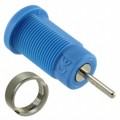CT2904-6 - CONN BANANA JACK SOLDER BLUE