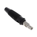 930726100 - TEST PLUG BLK 4MM PIN INSUL SCRE