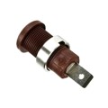 CT2238-1 - CONN BANANA JACK QC BROWN