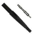 6383-0 - CONN BANANA PLUG BLACK