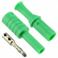 CT2989-5 - CONN BANANA PLUG SLDRLESS GREEN