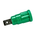CT2911-5 - CONN BANANA JACK QC GREEN