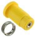CT2908-4 - CONN BANANA JACK THRD YELLOW