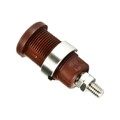 CT2236-1 - CONN BANANA JACK THRD BROWN