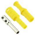 CT3134-4 - CONN BANANA JACK SLDRLESS YELLOW