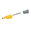 CT2631-S-4 - CONN BANANA PLUG STACK SLDR YLW