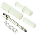 CT3201-9 - CONN BANANA PLUG SLDRLESS WHITE
