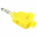 CT3249-4 - CONN BANANA PLUG SLDRLESS YELLOW