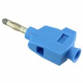 CT3249-6 - CONN BANANA PLUG SOLDERLESS BLUE