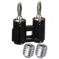 6089 - CONN DBL BAN PLUG STACK SLDRLESS