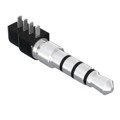 54-00035 - CONN PLUG STEREO 3.5MM RA 4COND