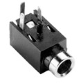 MJ1-2503A - CONN JACK MONO 2.5MM R/A
