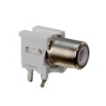 KLPX-0848A-2-W - CONN RCA PHONO JACK R/A WHITE