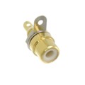 BPJF03AUX - CONN RCA JACK MONO 3.2MM PNL MT