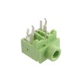 STX-3120-5B-577C - STEREO JACK, ALL PLASTIC, LT GRE