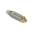 ACJR-SWH - RCA SERIES FEMALE CABLE SAT/WH