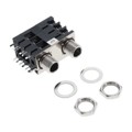 ACJS-MHDEM - 1/4"PHONE STEREO DUAL SHIELDED S