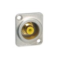 ACJD-YEL - CONN RCA JACK CHASIS MOUNT YELLW