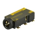 SJ2-25964B-SMT-TR - AUDIO JACK, 2.5 MM, RT, 4 CONDUC