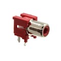KLPX-0848A-2-R - CONN RCA PHONO JACK R/A RED
