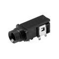 MJ-63022A - AUDIO JACK, 6.35 MM, HORIZONTAL,