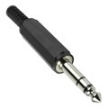 SP-6330 - AUDIO PLUG, 6.3 MM, STRAIGHT, 3