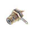 BPJR03AUX - CONN RCA JACK MONO 3.2MM PNL MT