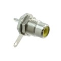 BPJR04X - CONN RCA JACK MONO 3.2MM PNL MT