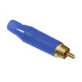 ACPR-BLU - CONN PLUG RCA BLUE