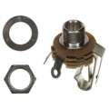 13A - CONN JACK MONO 6.35MM PNL MNT