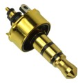 SP-3561G - AUDIO PLUG, 3.5 MM, STRAIGHT, 6