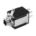SJ-63023H - AUDIO JACK, 6.35 MM, VERTICAL, 3