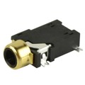 SJ2-25424C-SMT-TR - AUDIO JACK, 2.5 MM, RT, 4 CONDUC