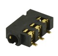 SJ-25014A-SMT-TR - AUDIO JACK, 2.5 MM, RT, 4 CONDUC