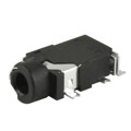 SJ2-2544D-SMT-TR - AUDIO JACK, 2.5 MM, RT, 4 CONDUC