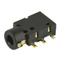 SJ2-254064A-SMT-TR - AUDIO JACK, 2.5 MM, RT, 5 CONDUC