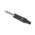 TM2PB-AU - 1/4" PHONE STR MONO PLASTIC BLAC