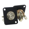 E12BB - CONN JACK STEREO 6.35MM PNL MNT