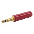 425X - CONN PLUG MONO 6.35MM 2COND