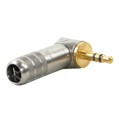 35HDRANAU - CONN PLUG STEREO 3.5MM RA 3COND