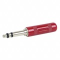 482NC - CONN PLUG STEREO 6.35MM 3COND