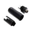 L712AC - DC POWER JACK, IN-LINE, 2.5MM, L
