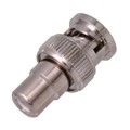 VA206 - ADAPT BNC PLUG TO RCA JACK SILV