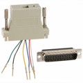 AT-23052 - ADAPT DB25M TO 6P6C JACK BEIGE