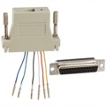 AT-23053 - ADAPT DB25F TO 6P6C JACK BEIGE