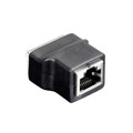 2912 - ADAPT TERM BL 8P TO RJ45 JCK BLK