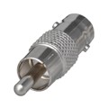 VA212 - ADAPT RCA PLUG TO BNC JACK SILV