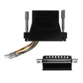 RJADK25P7080811 - ADAPT DB25M TO RJ45 JACK BLACK