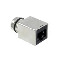 21033812800 - ADAPTER M12 RJ45 CAT 6A STRAIGHT