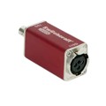 366R - ADAPT FMALE XLR TO BNC JACK SILV